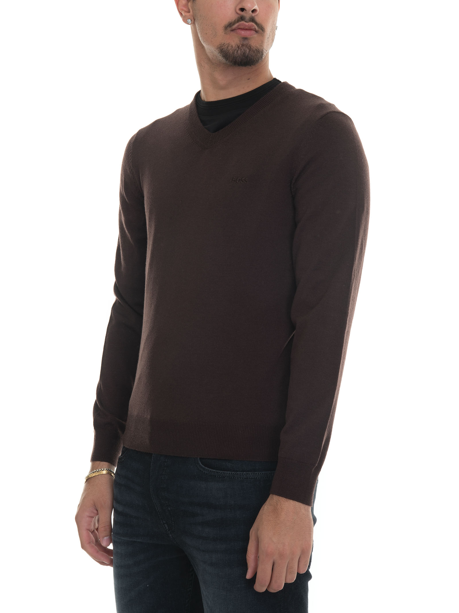  Maglia Collo A V 