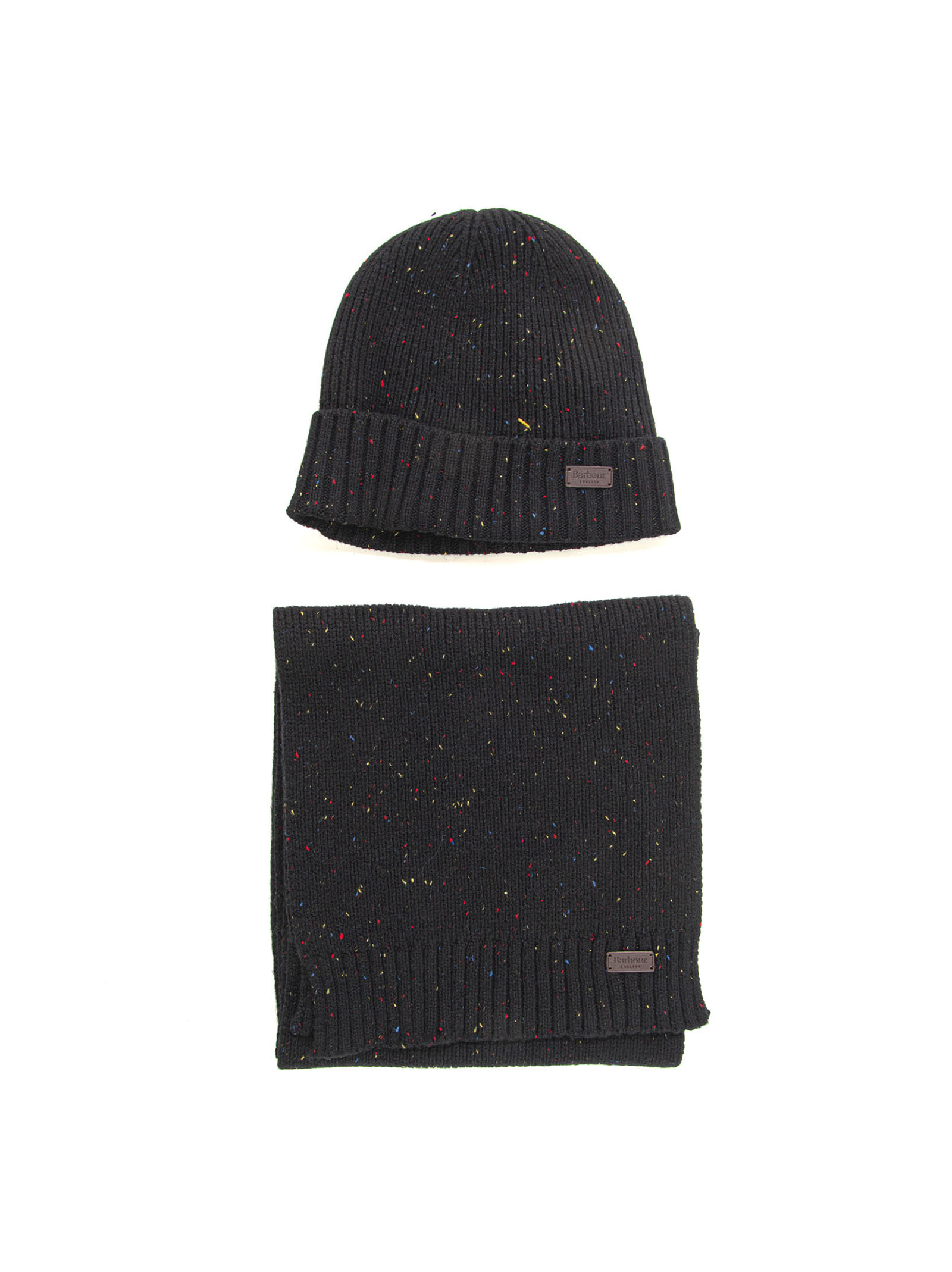BARBOUR SCARF AND HAT SET