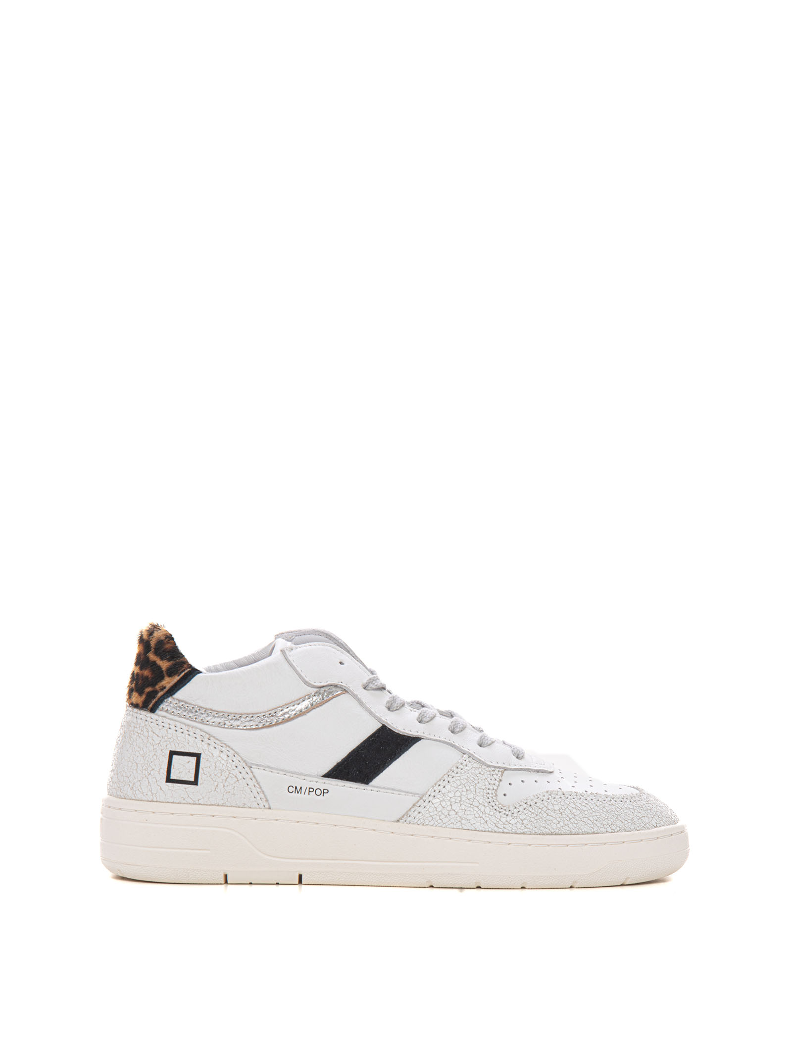 Date Court 2.0 Trainers In Bianco-marrone