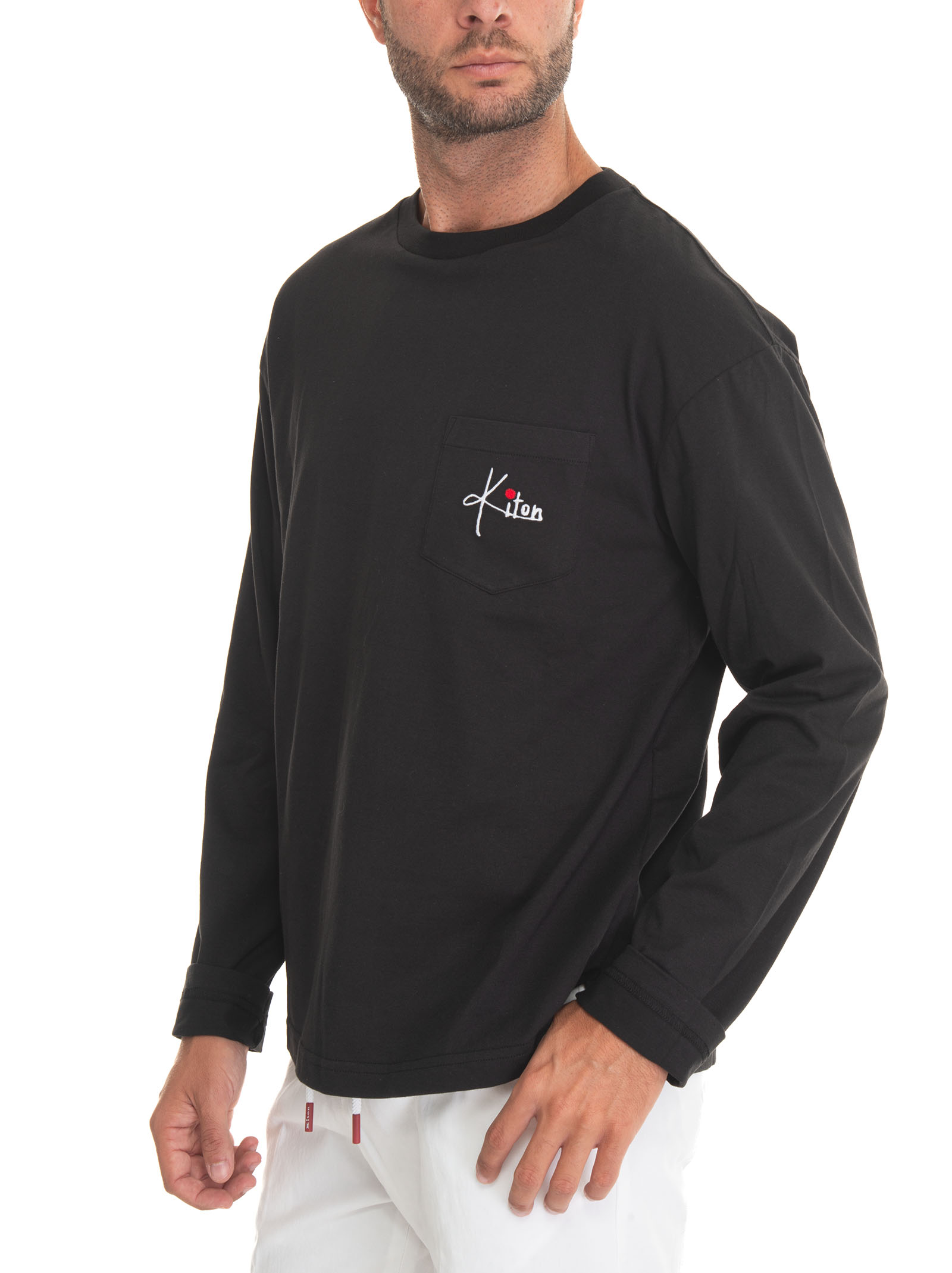  T-shirt Manica Lunga Girocollo 