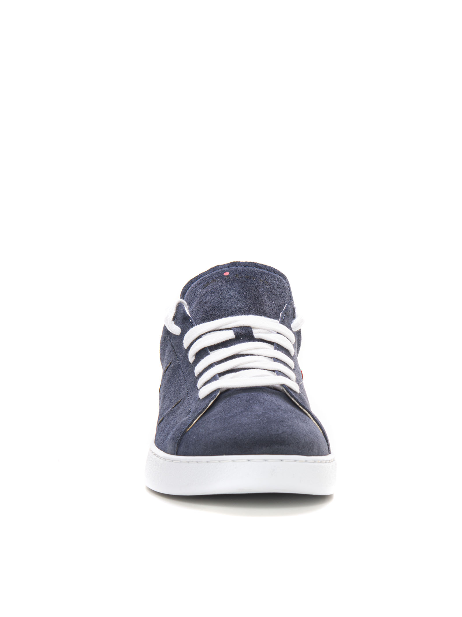  Sneakers Bassa In Suede E Gomma 