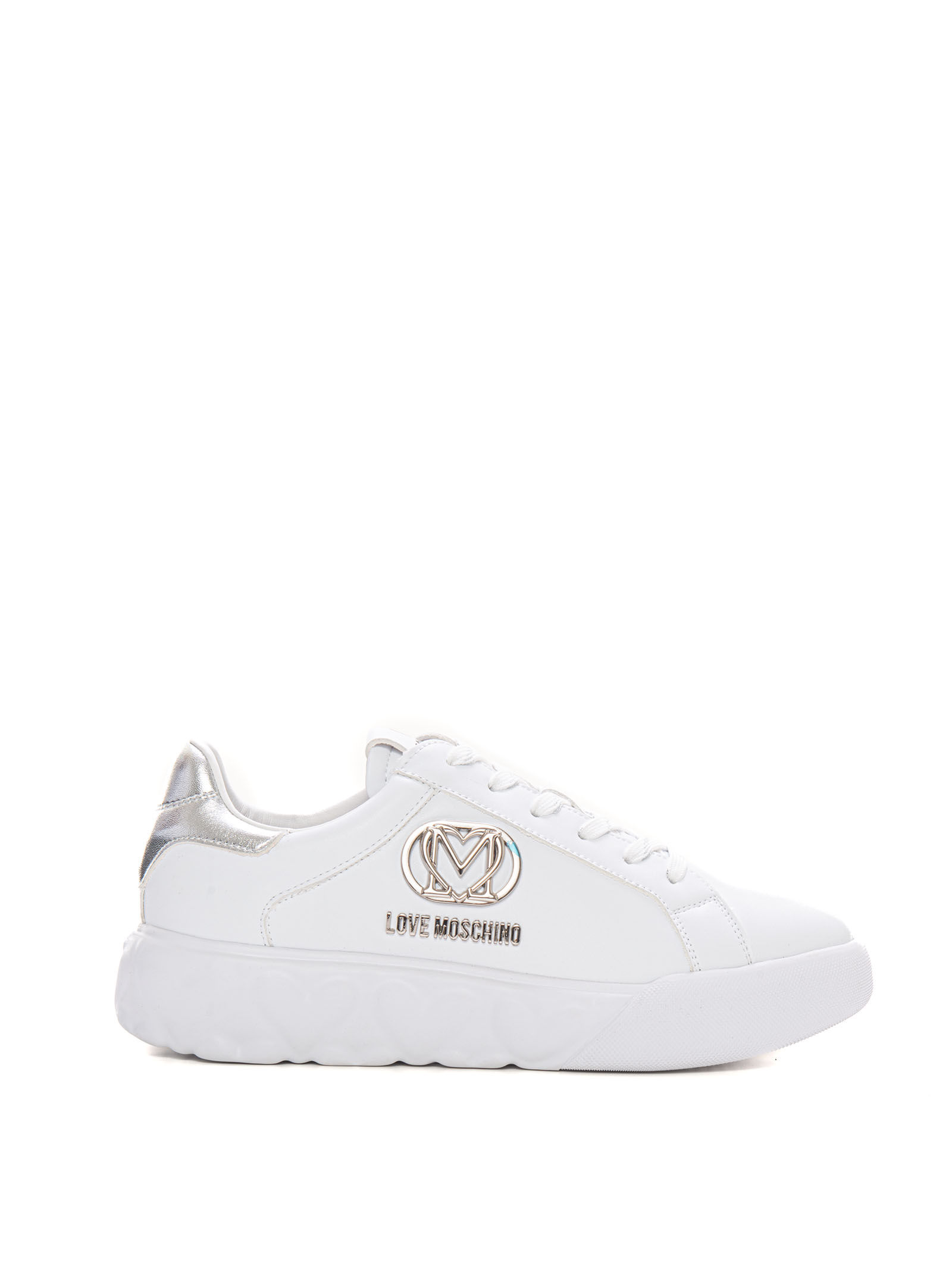 Love Moschino Sneakers With Laces In White