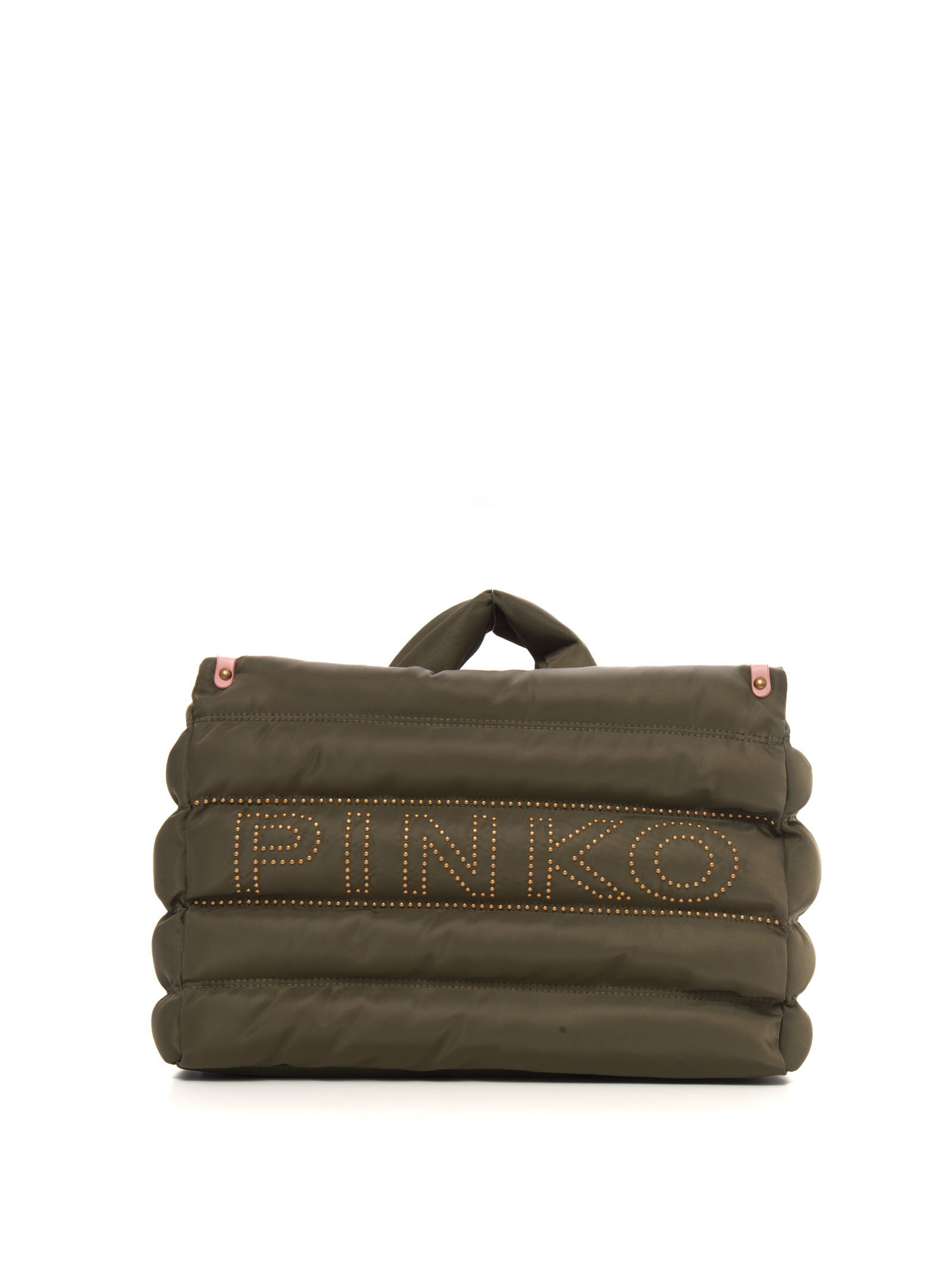 Pinko Medium Shopping Bag In Green