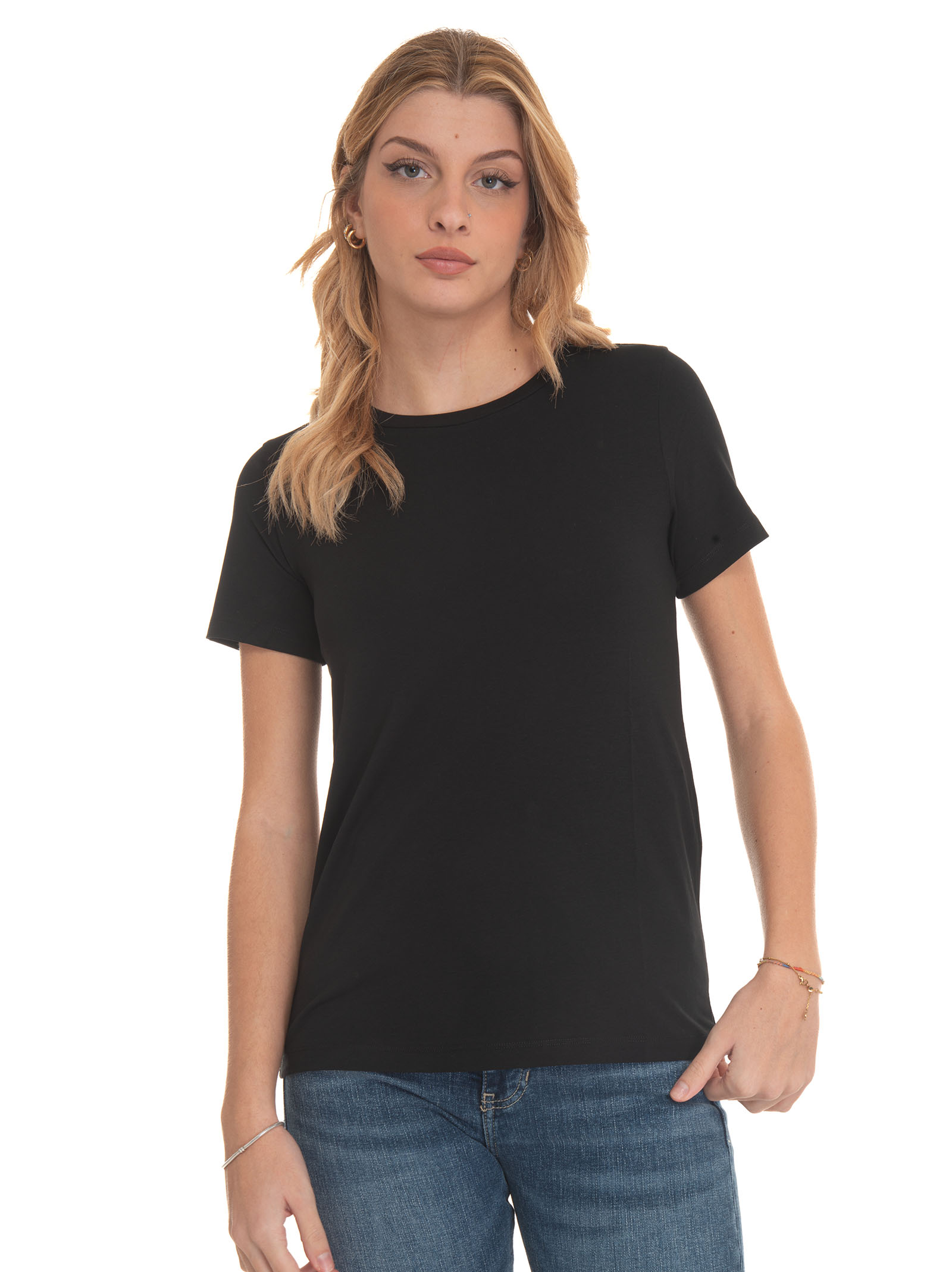 Weekend Max Mara Multib T-shirt In Black