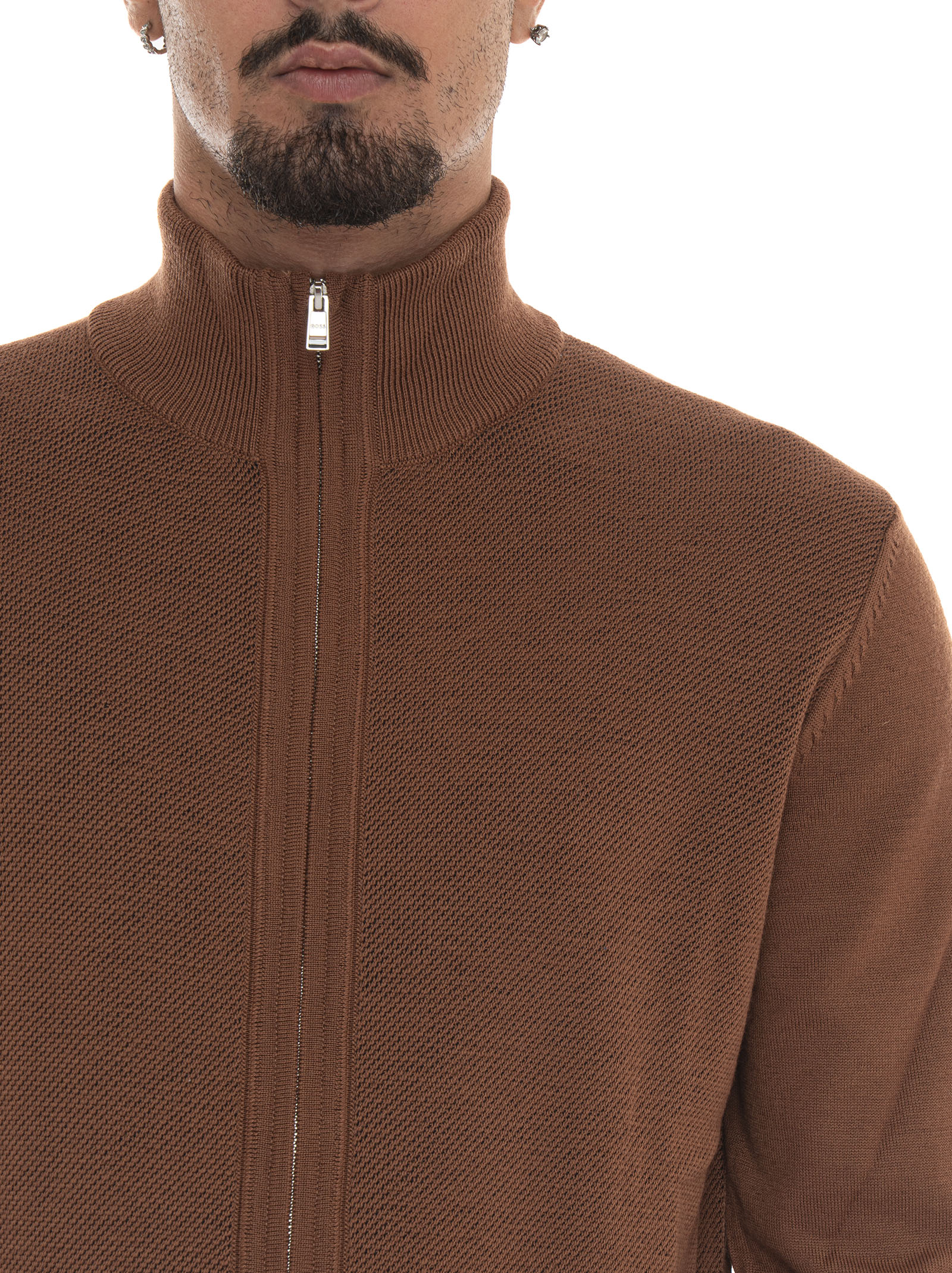  Cardigan Zip Con Doppio Cursore  H-illarione 