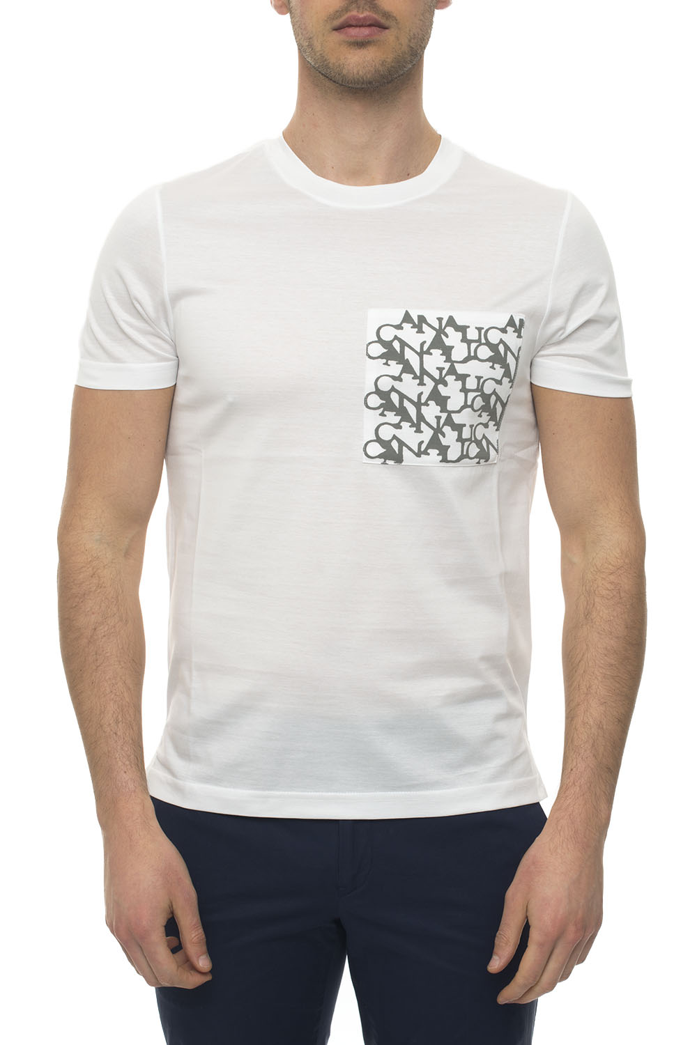  T-shirt Girocollo Mezza Manica 