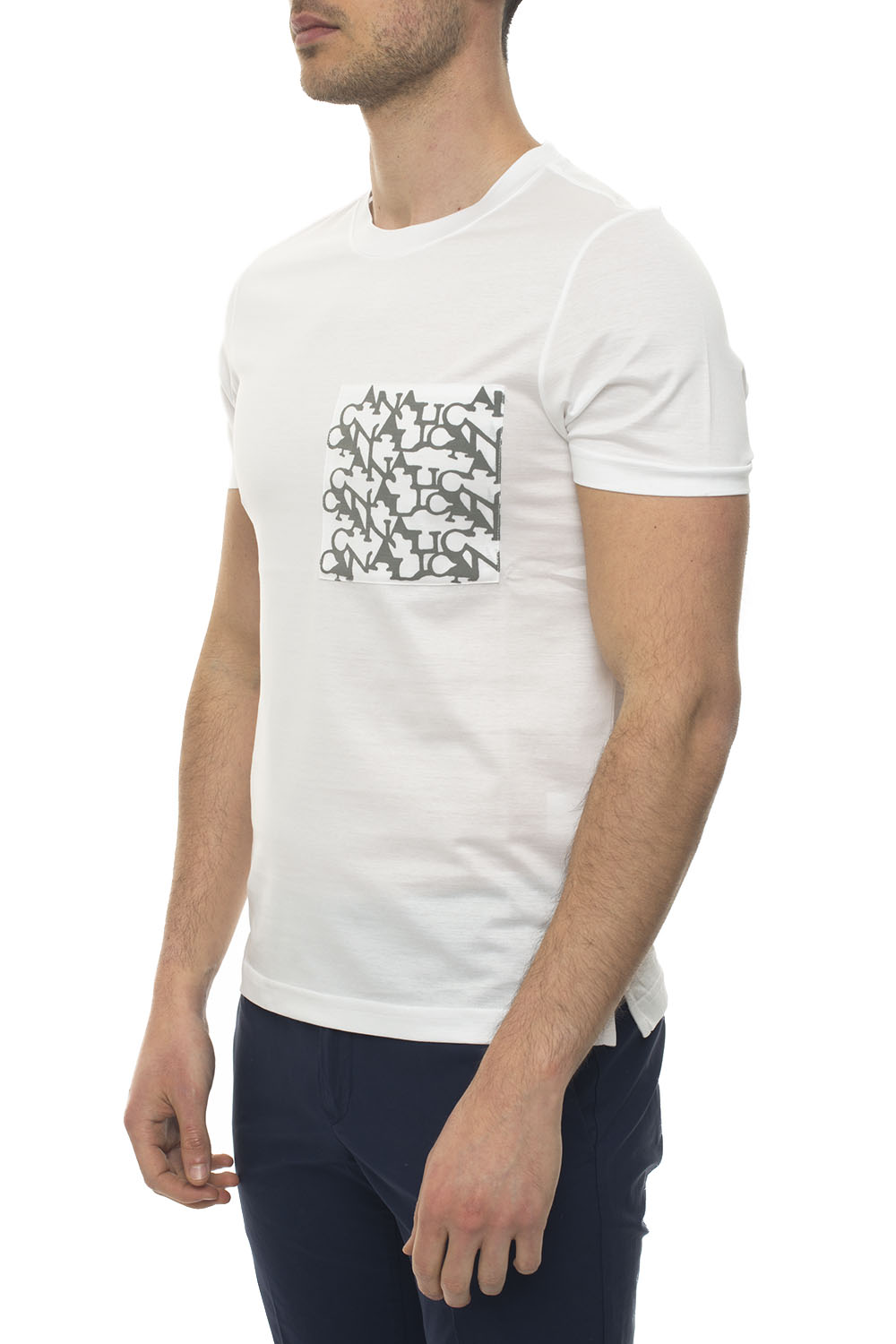  T-shirt Girocollo Mezza Manica 