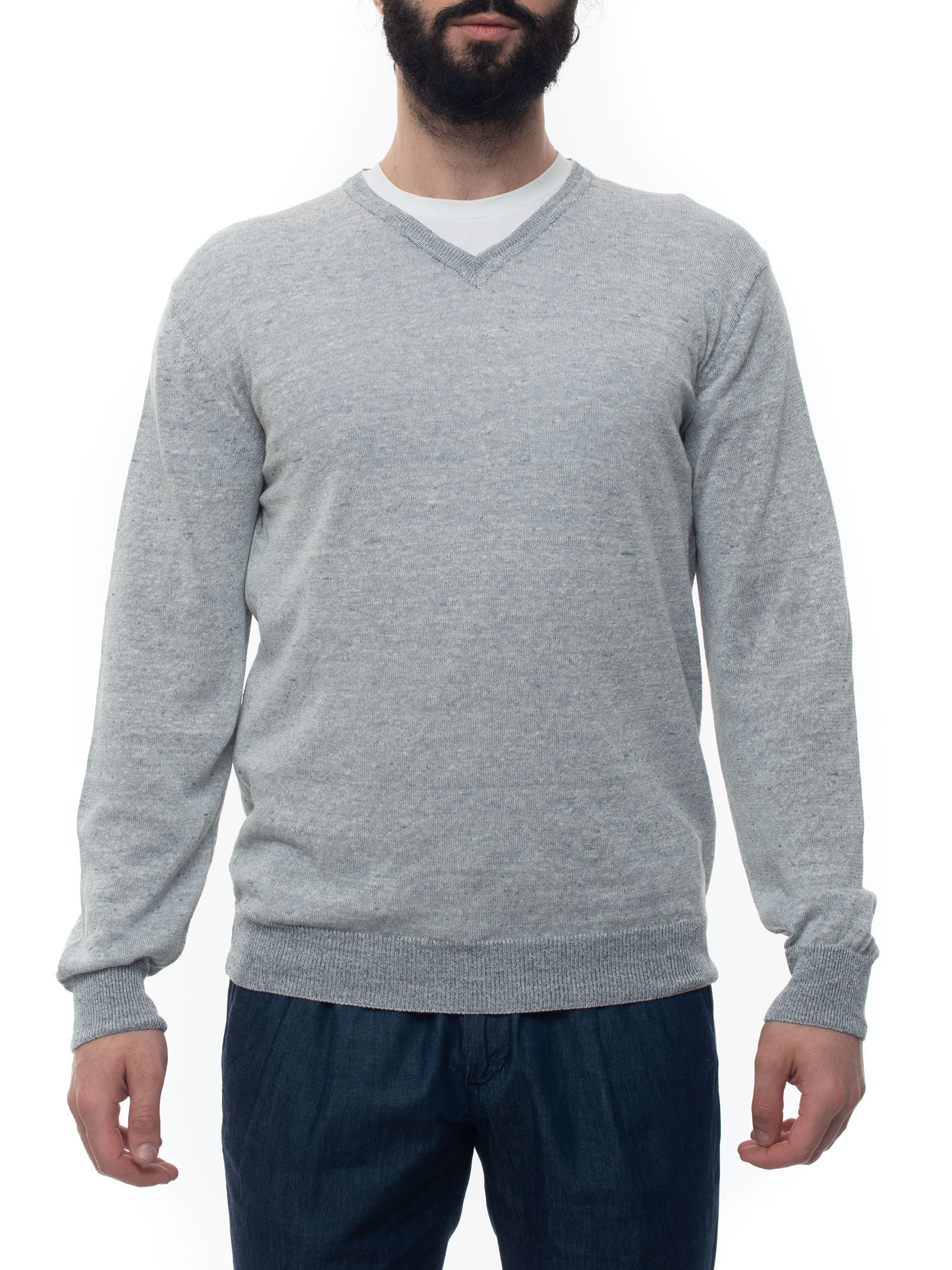  Maglia Collo A V 