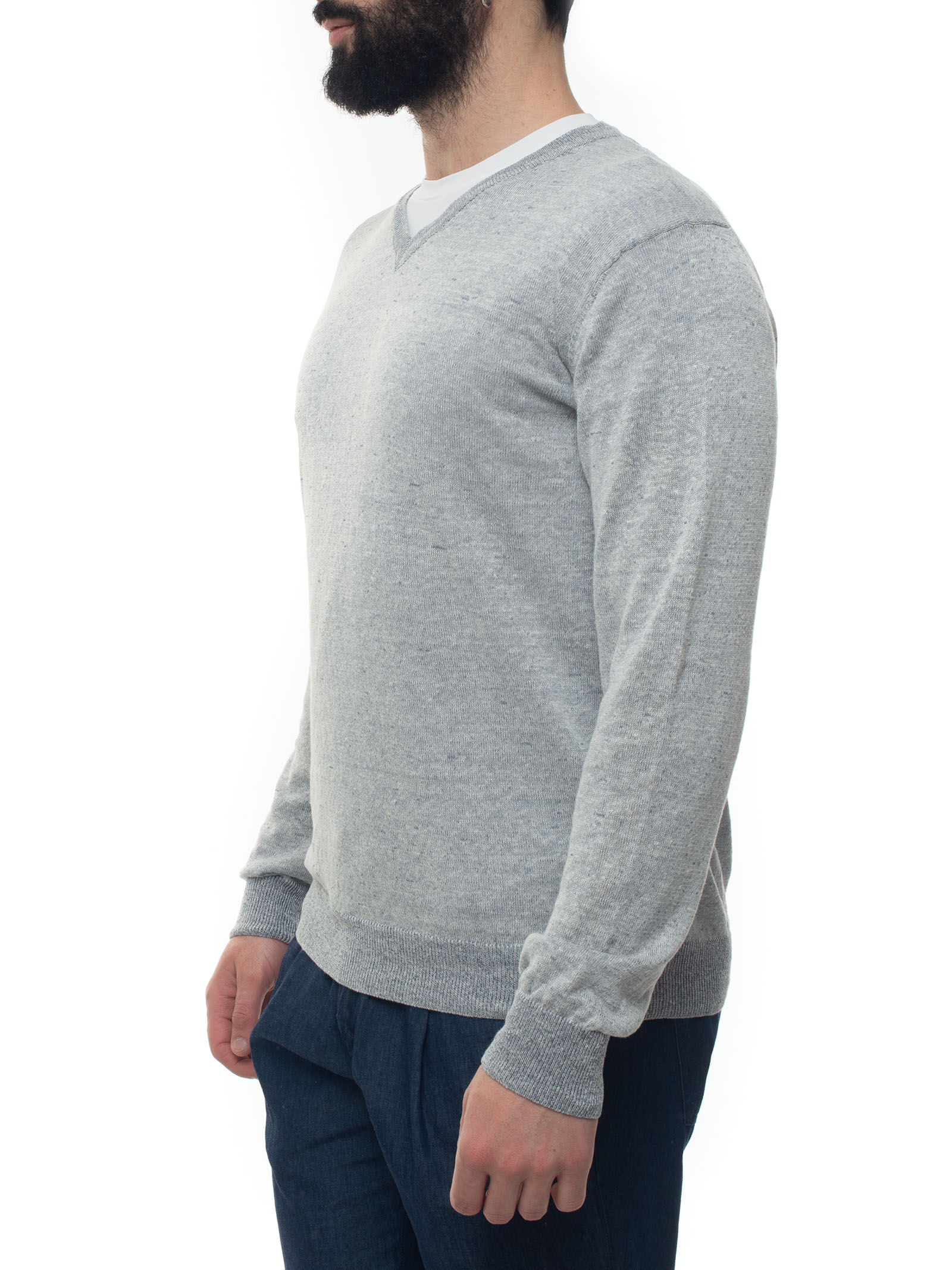  Maglia Collo A V 