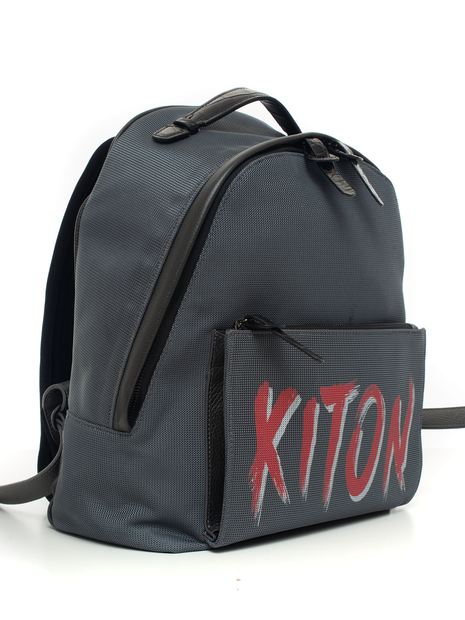  Zaino Di Pelle E Cordura 