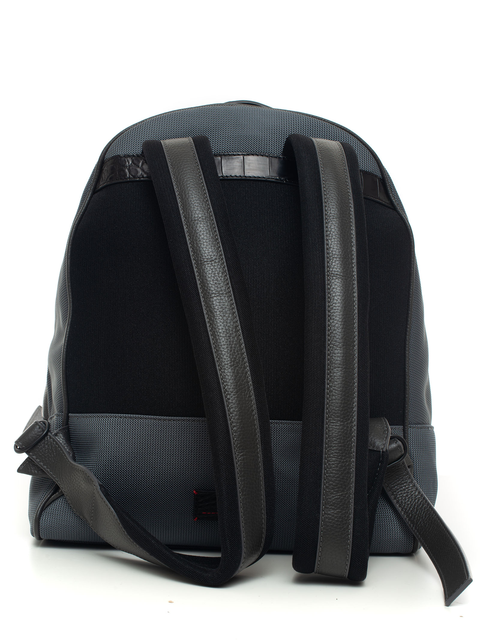  Zaino Di Pelle E Cordura 