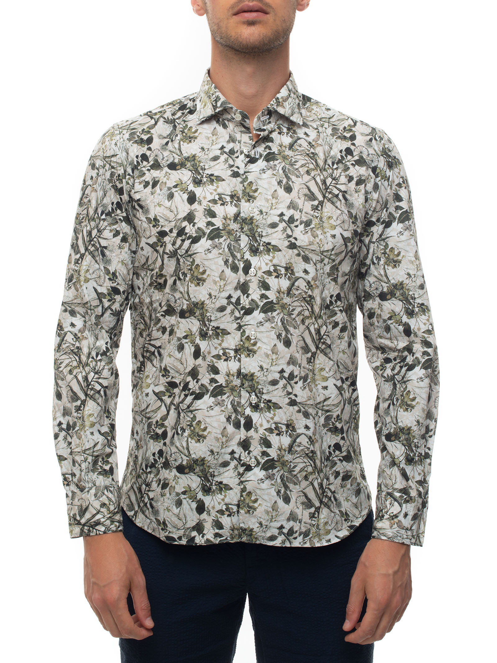 Camicia Da Uomo Fantasia 
