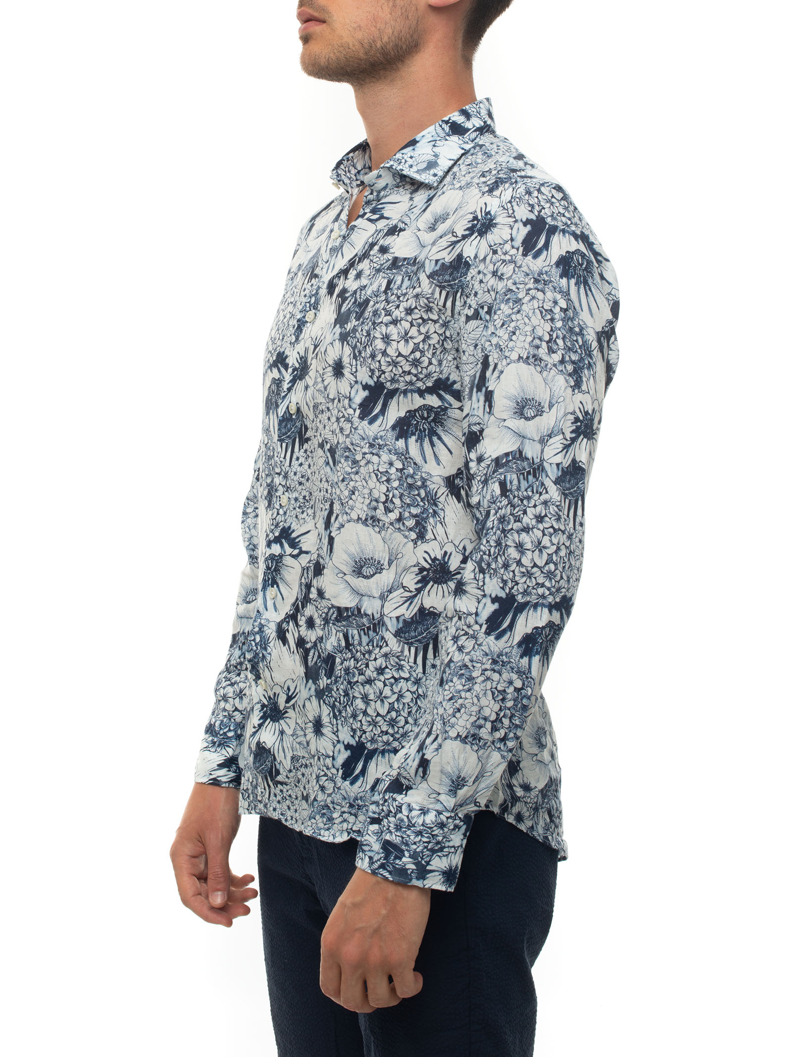  Camicia Da Uomo Fantasia 