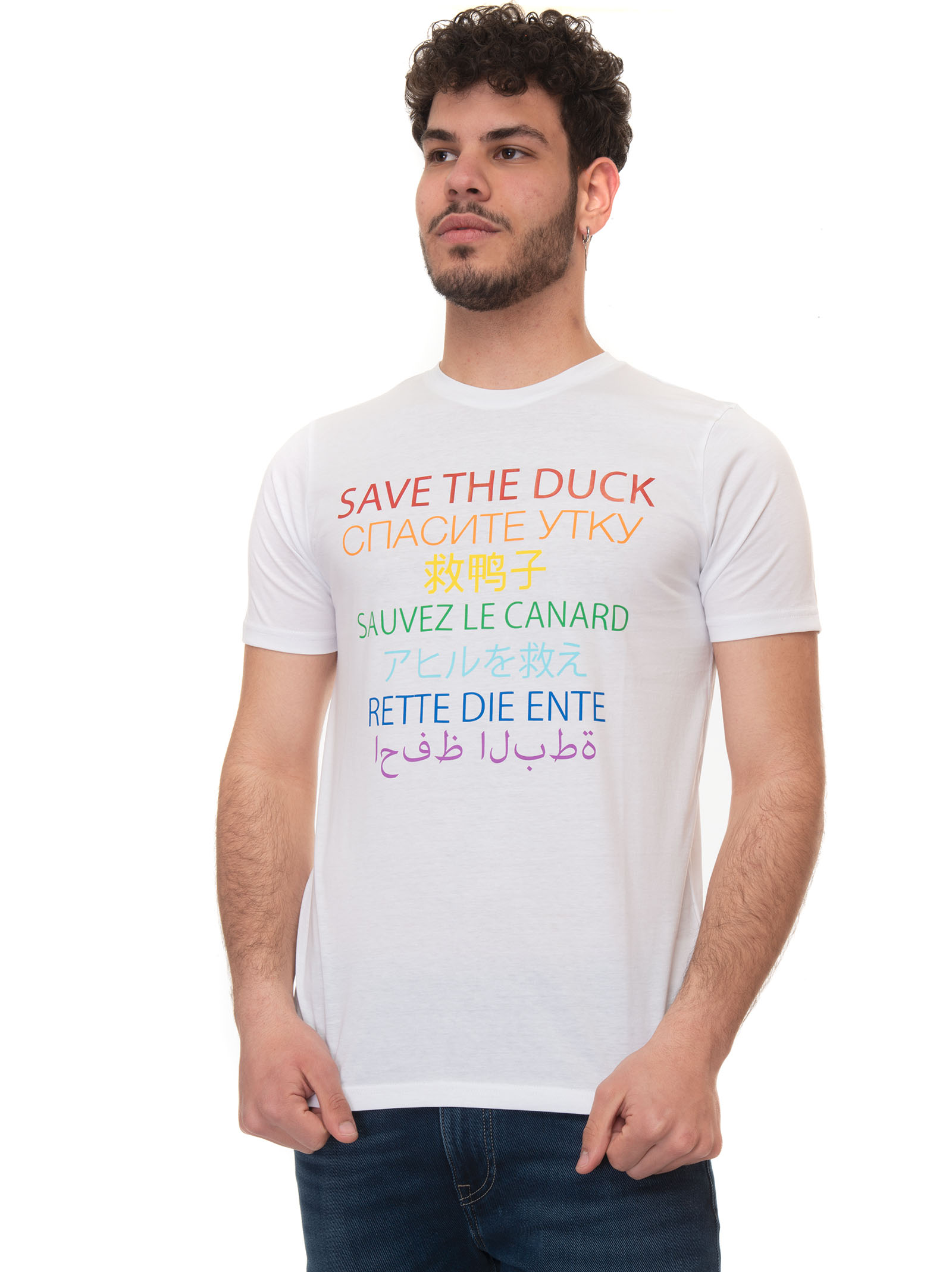 T-shirt girocollo mezza manica Benito