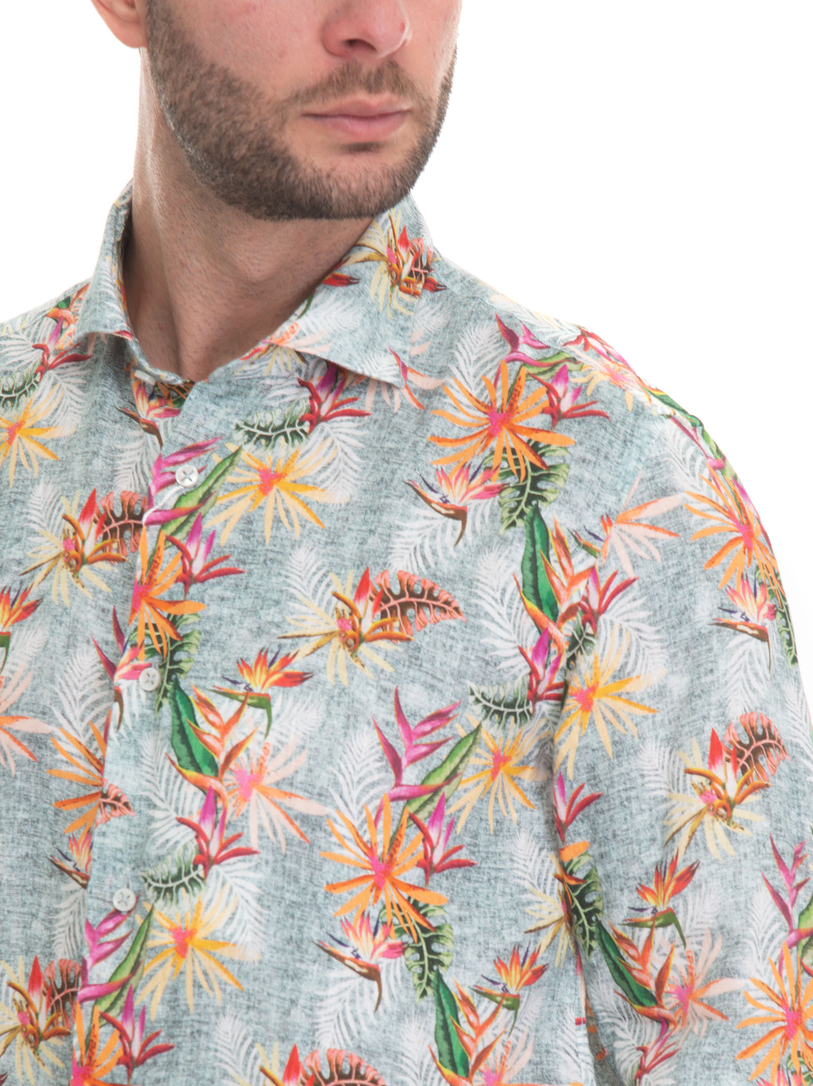  Camicia In Lino 