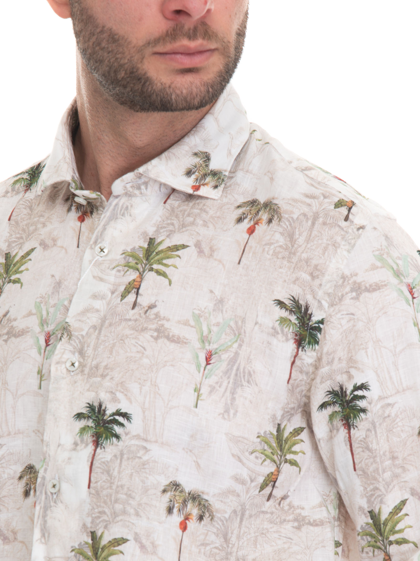  Camicia In Lino 