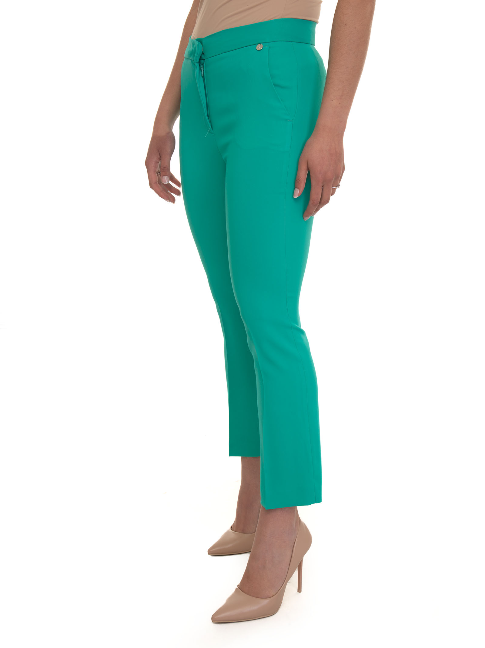  Pantalone Morbido In Cady 