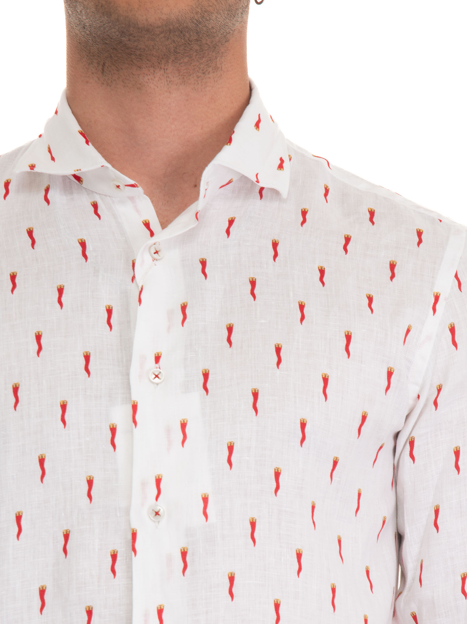  Camicia In Lino 