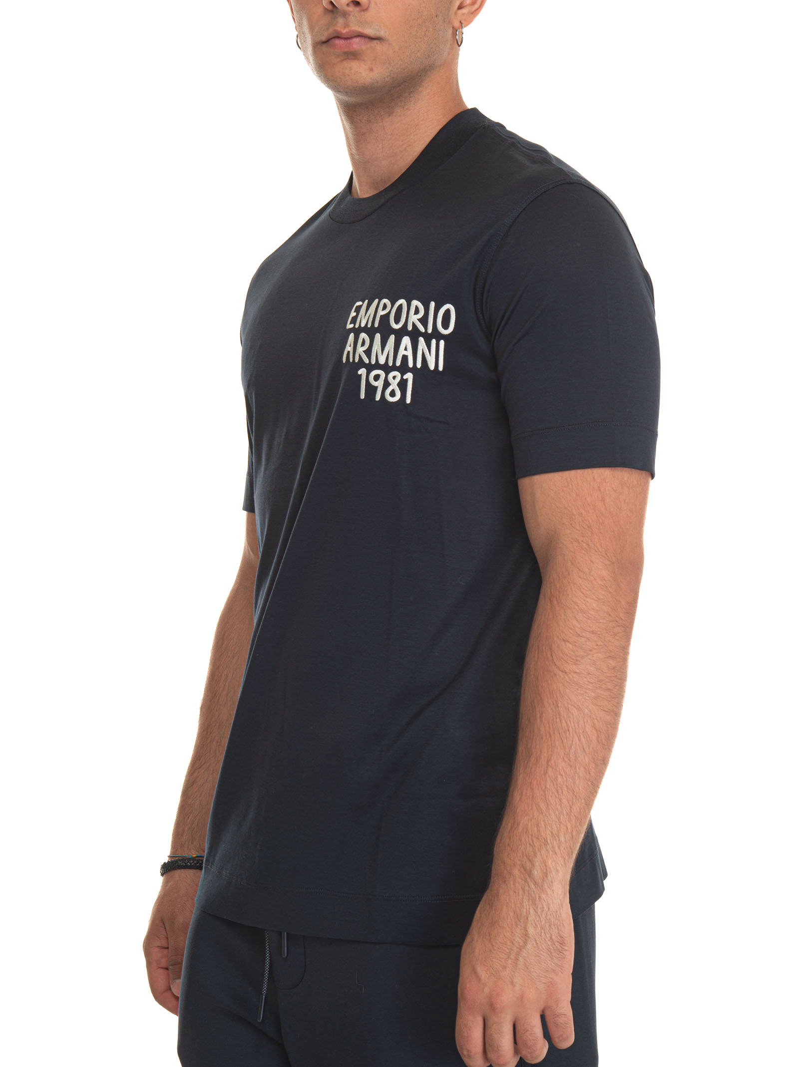  T-shirt Girocollo Mezza Manica 