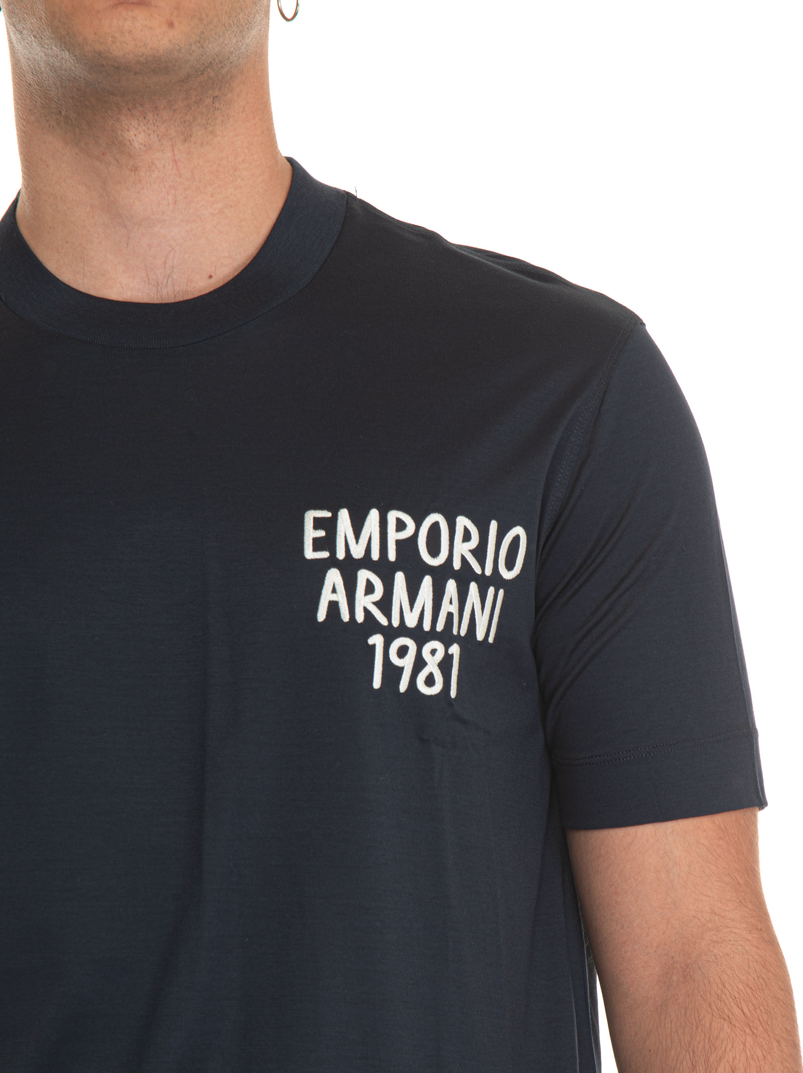  T-shirt Girocollo Mezza Manica 