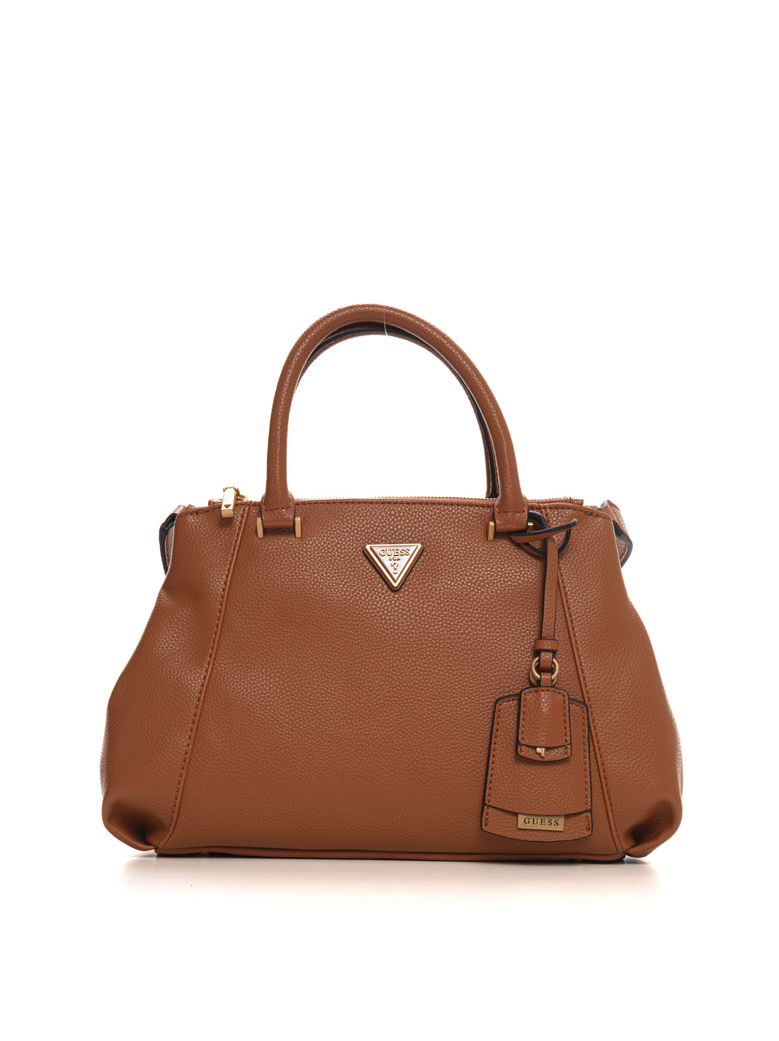 Guess Laryn Luxury Bucket Bag In Brown
