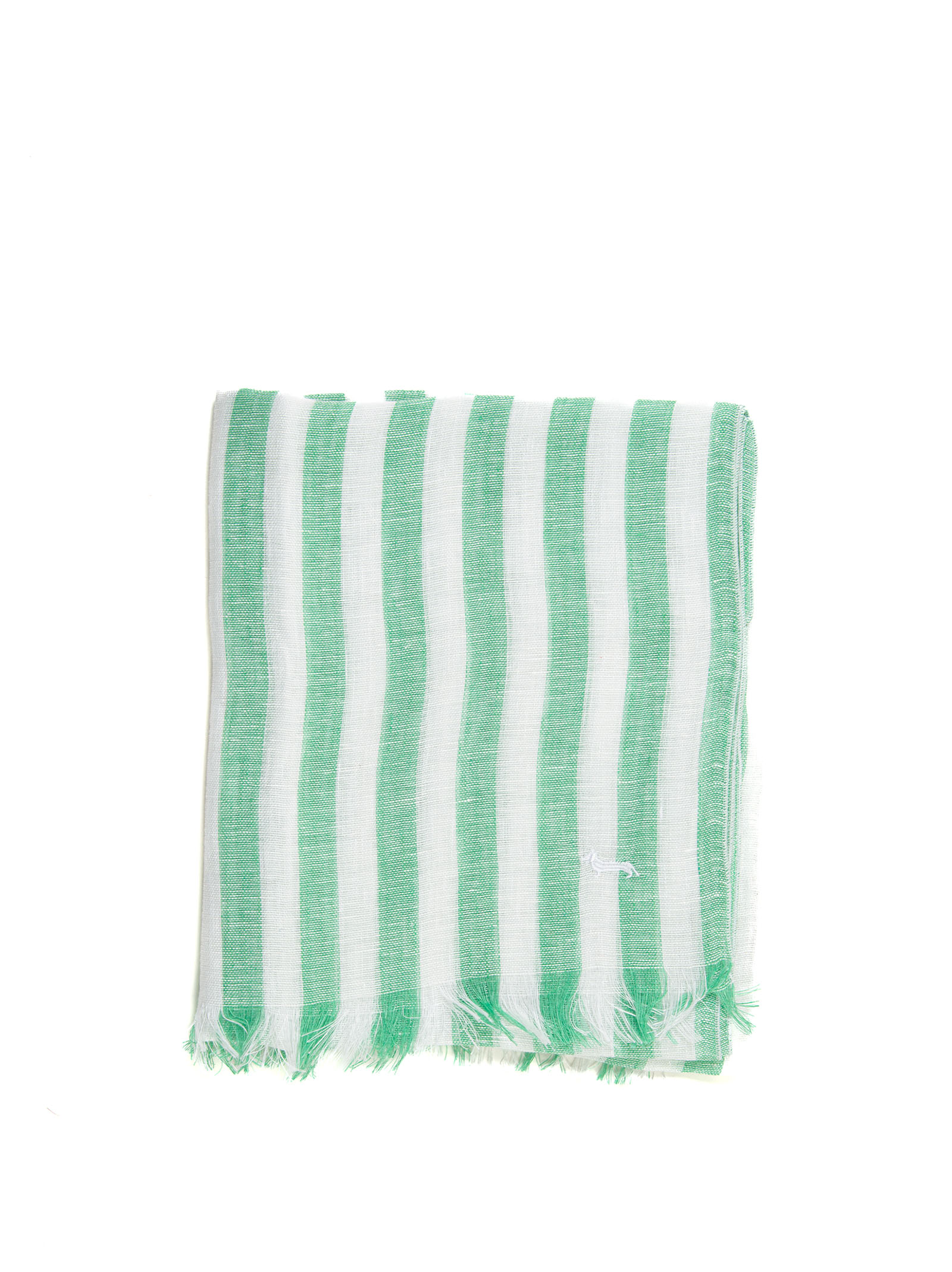 Shop Harmont & Blaine Scarf In Green