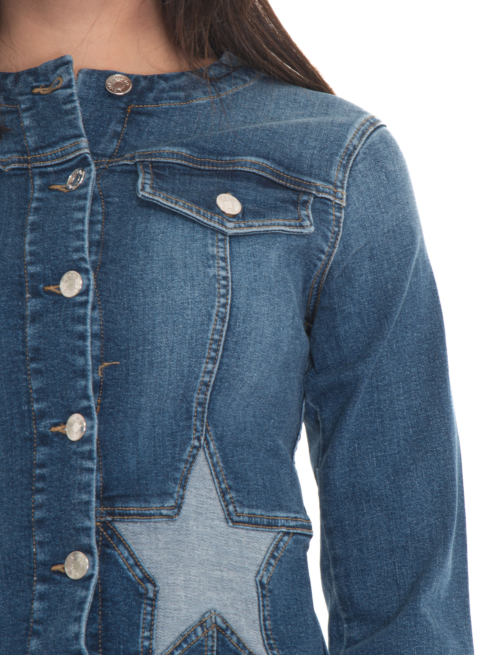  Giubbino In Jeans 