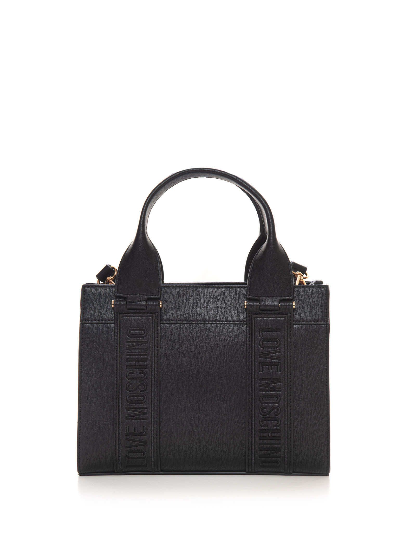 Shop Love Moschino Handbag In Black