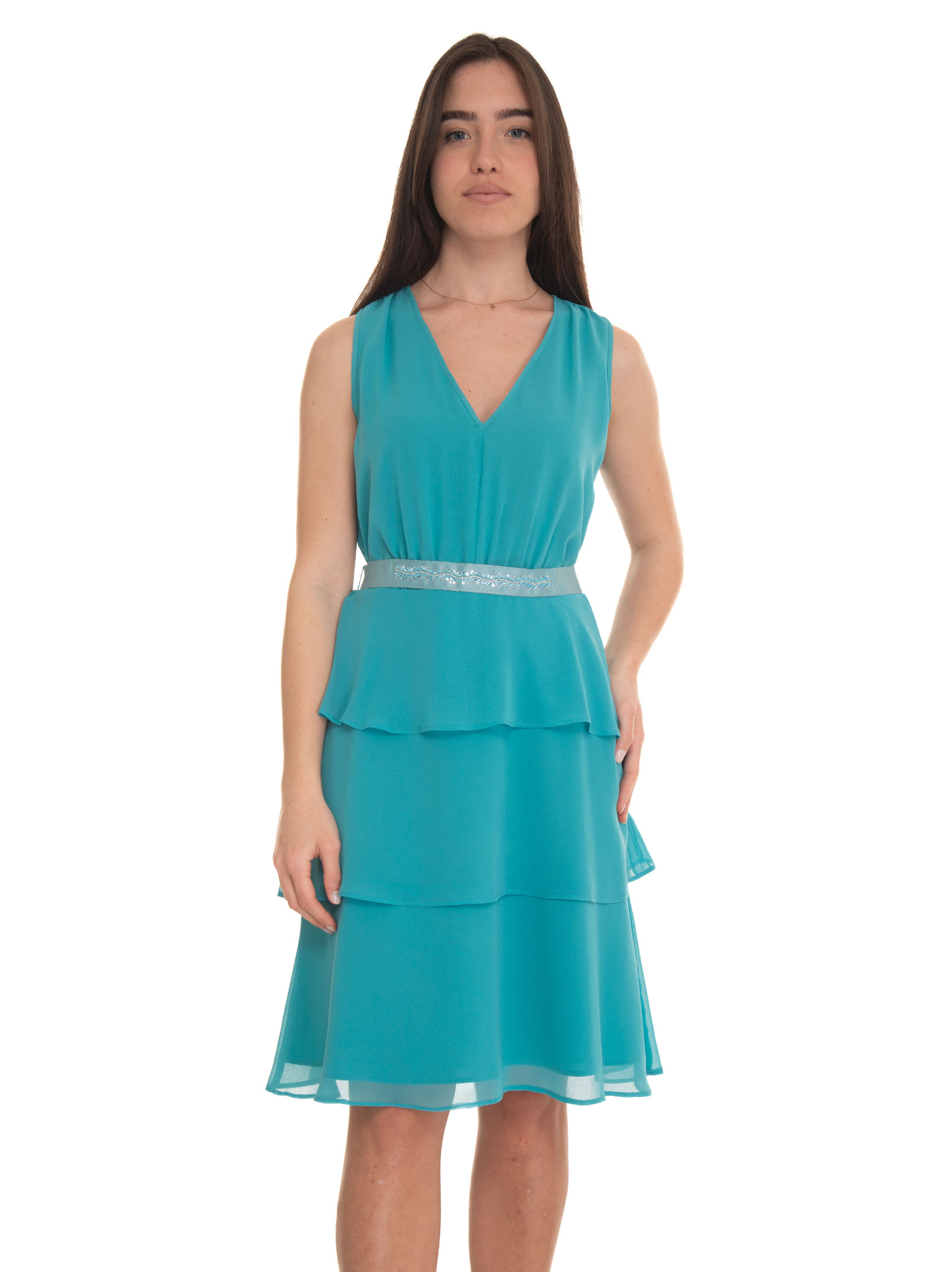 Shop Pennyblack Hoyo Mini Dress In Turquoise