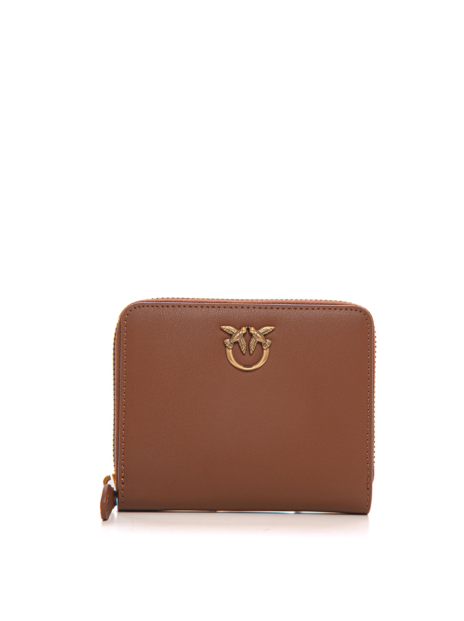 Pinko Taylor Small Zip Around Wallet In Leather