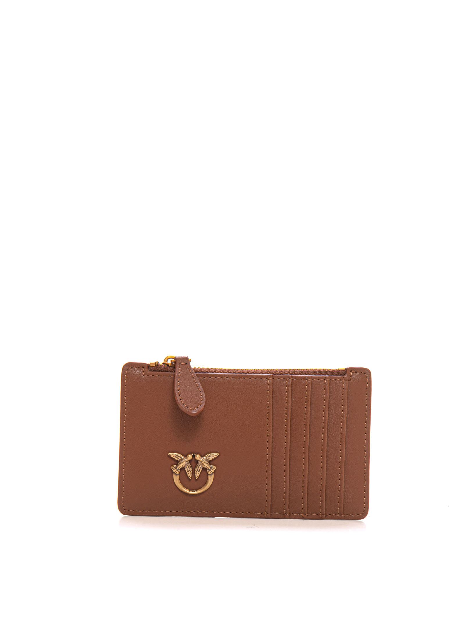 Pinko Airone Leather Card Holder