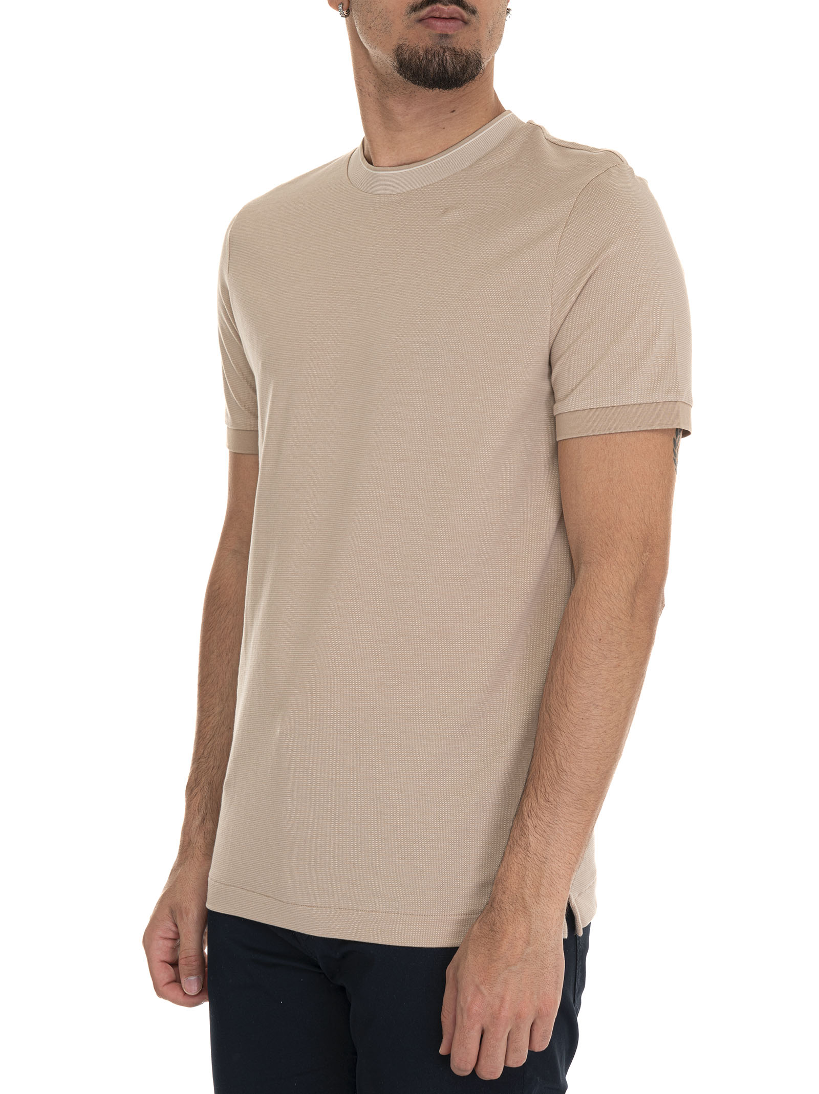  T-shirt Girocollo Mezza Manica H-tessler145 