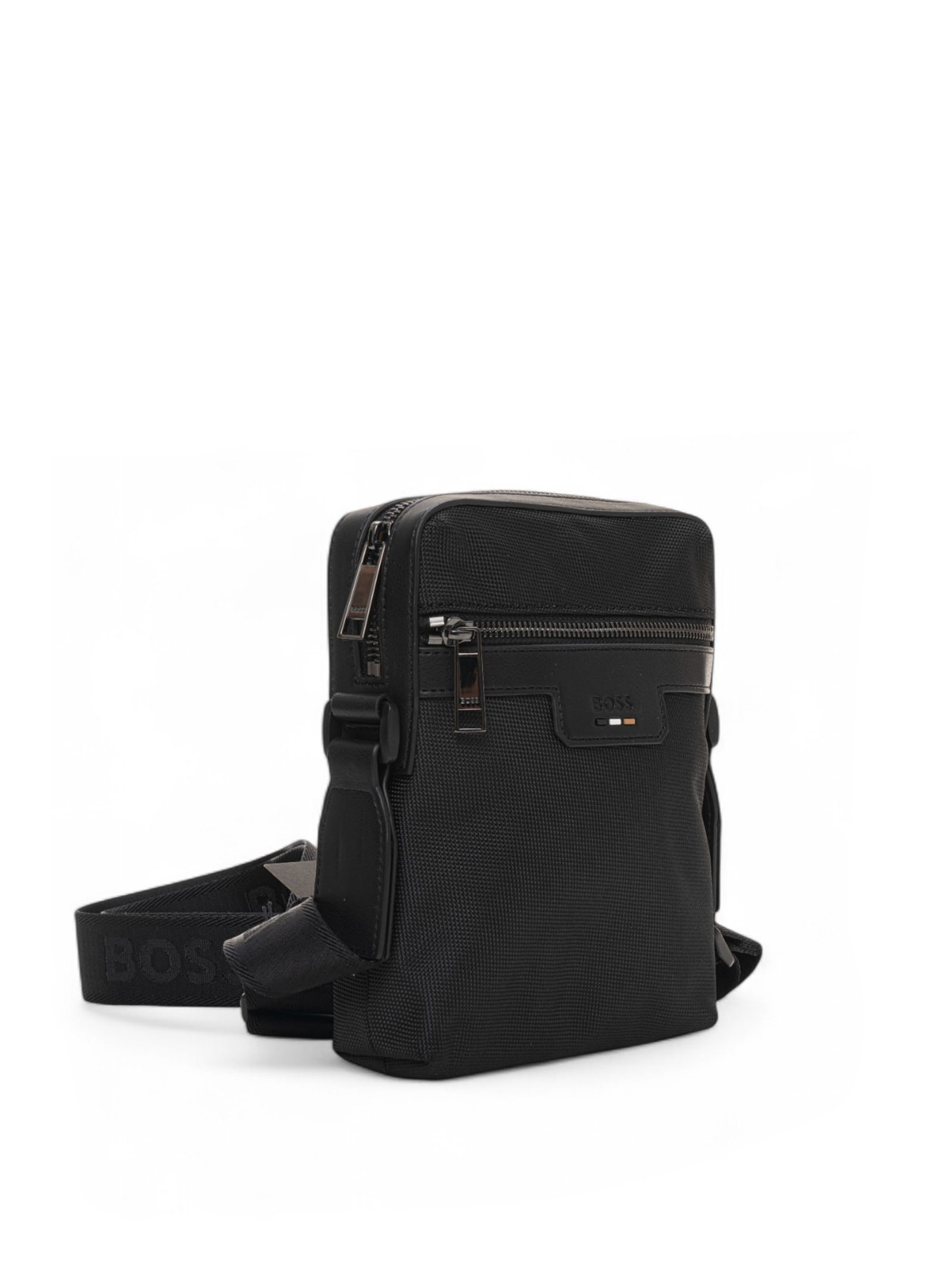  Borsello In Pelle E Tessuto Ray-n-nszip 