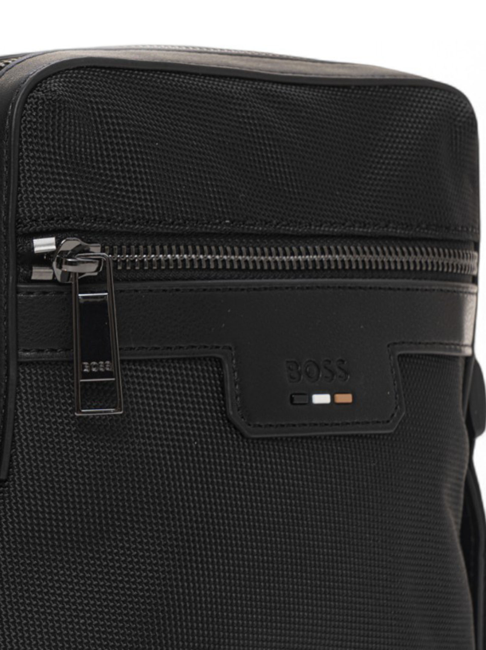  Borsello In Pelle E Tessuto Ray-n-nszip 