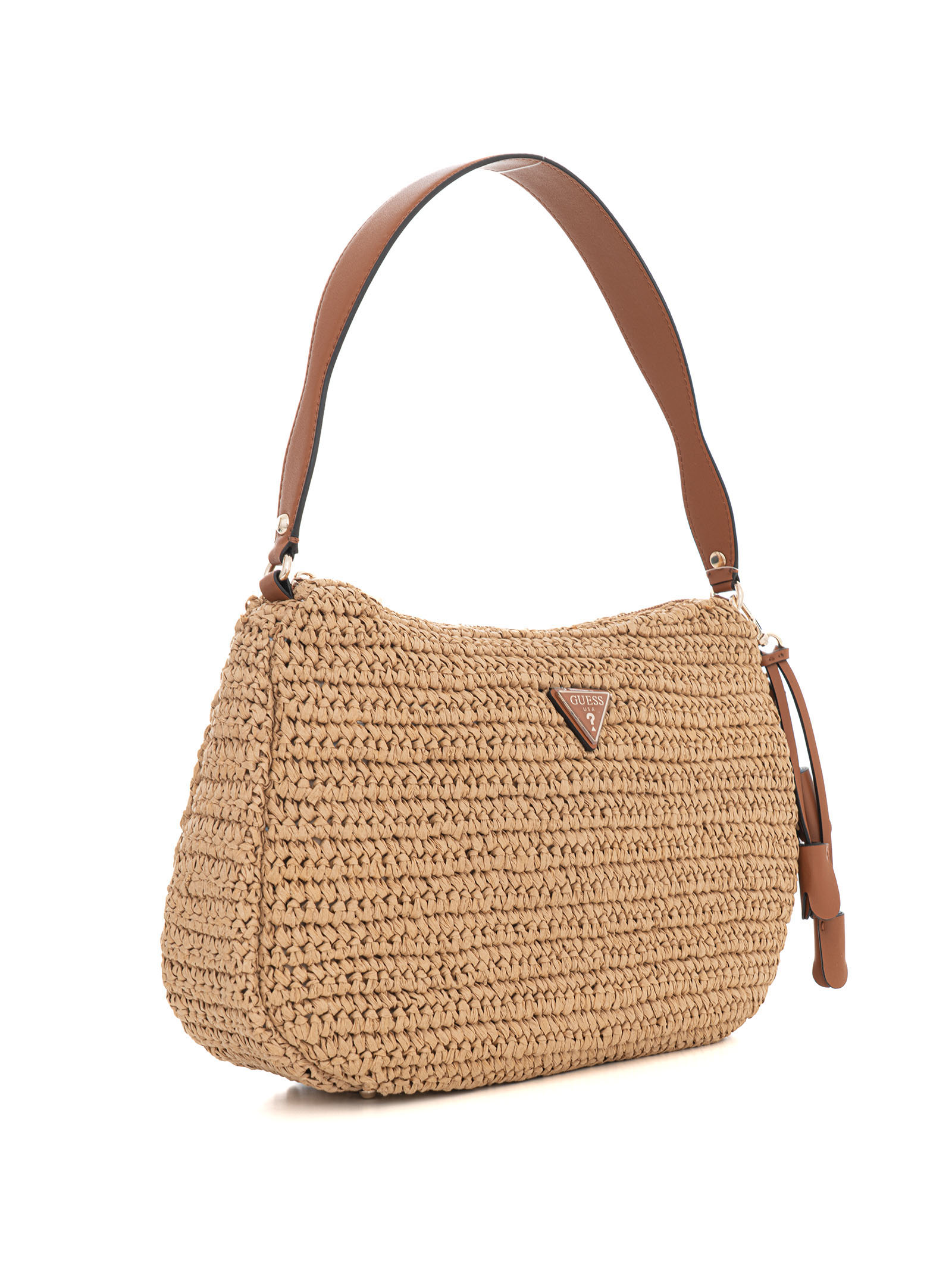  Borsa In Rafia Ofelia Hobo Shoulder Bag 