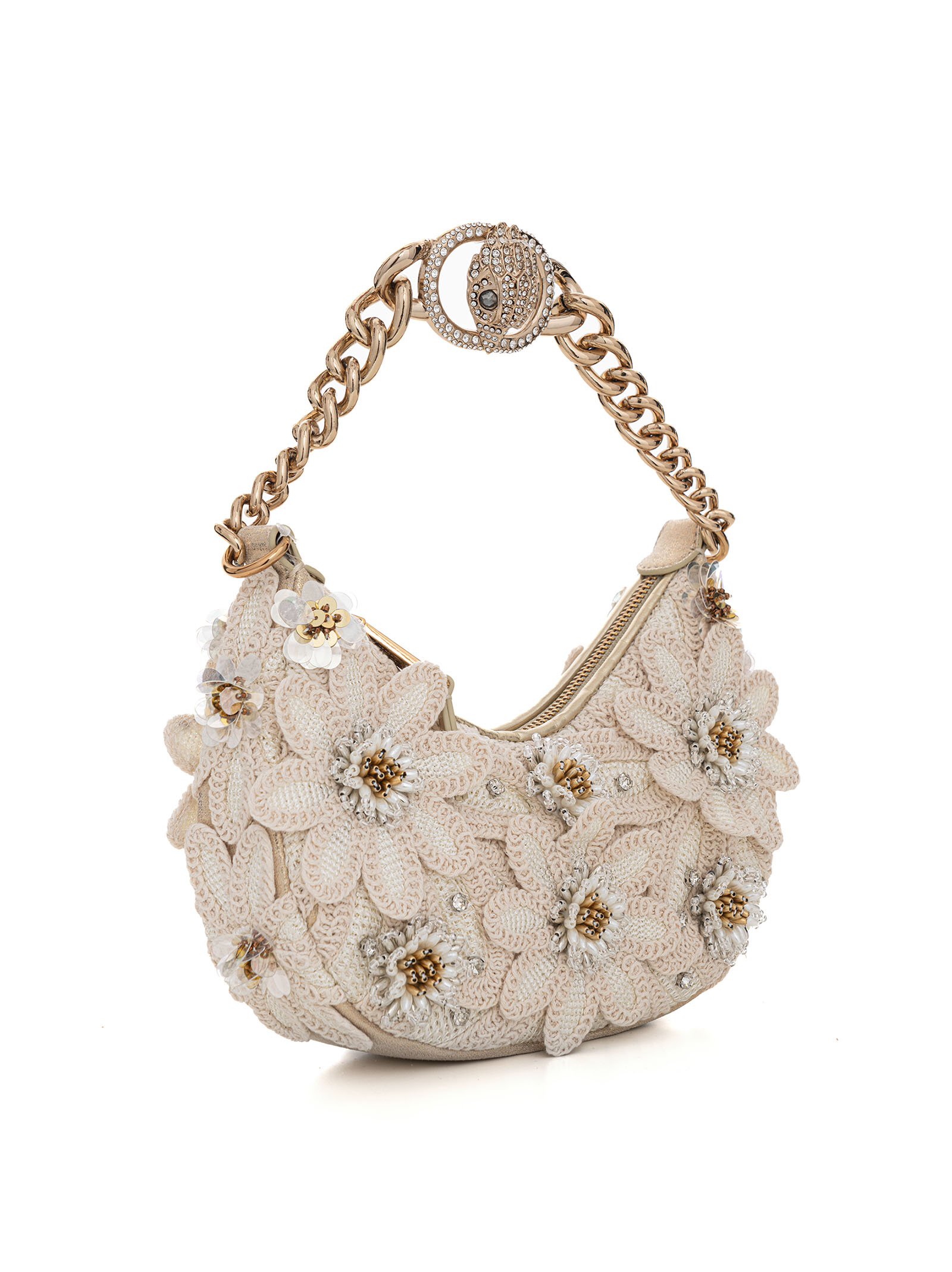  Borsa Piccola Con Chiusura Zip Chelsea Chain Hobo 