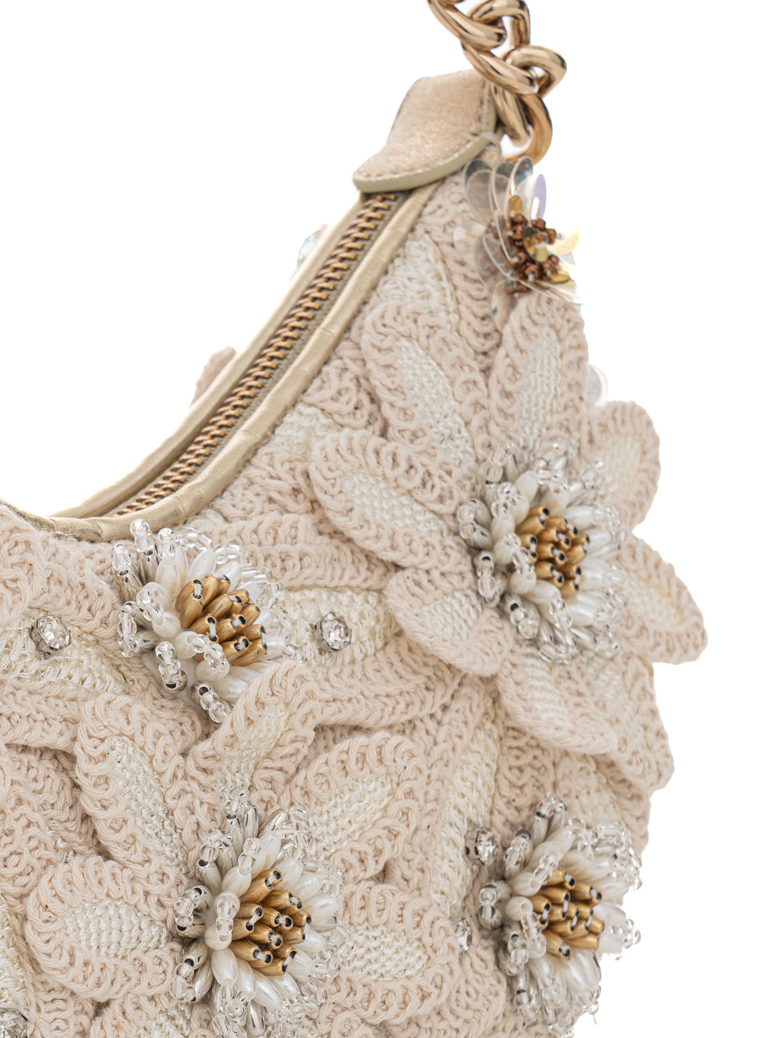 Borsa Piccola Con Chiusura Zip Chelsea Chain Hobo 