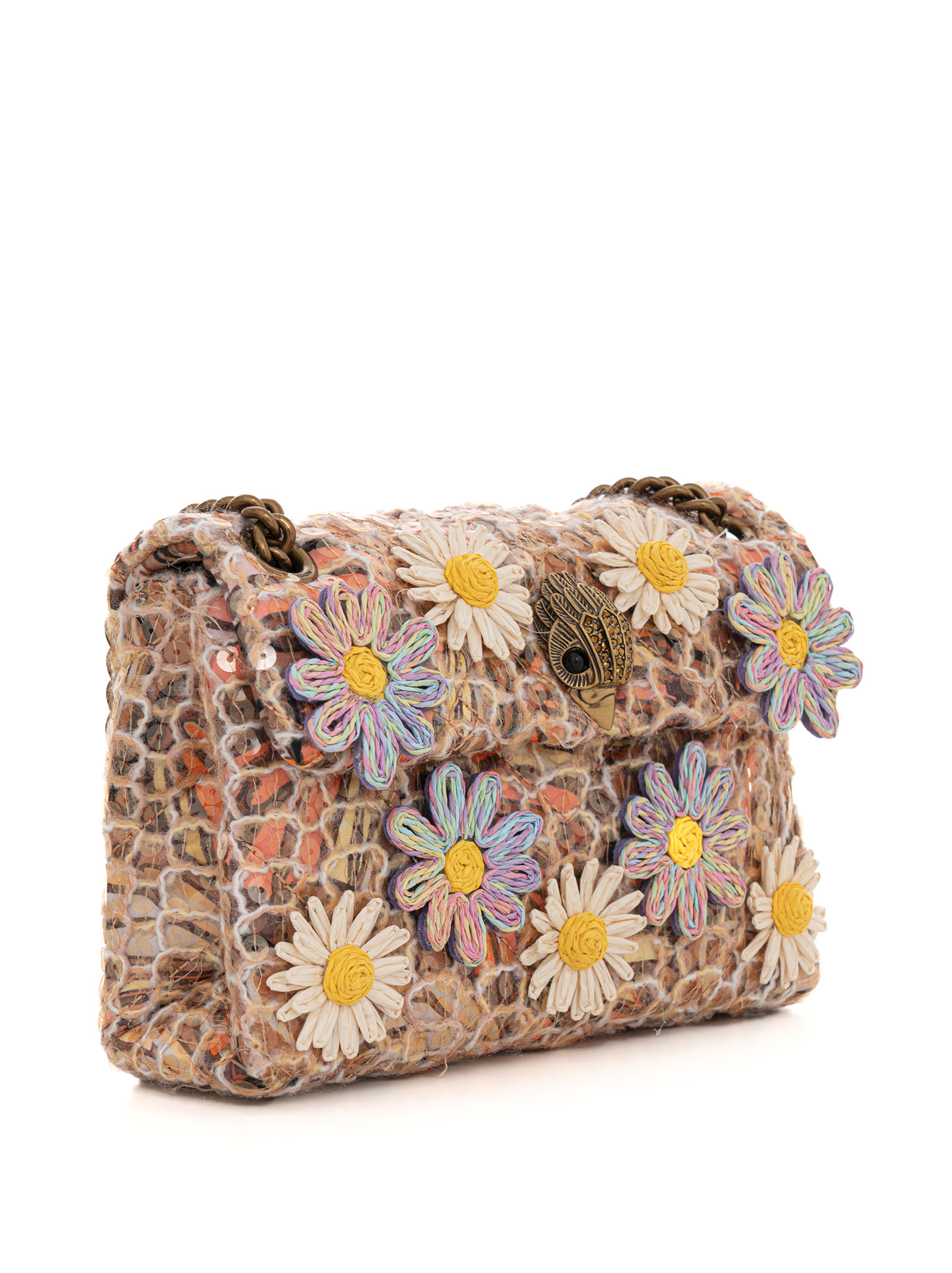  Borsa In Rafia Mini Kensington Flowers 