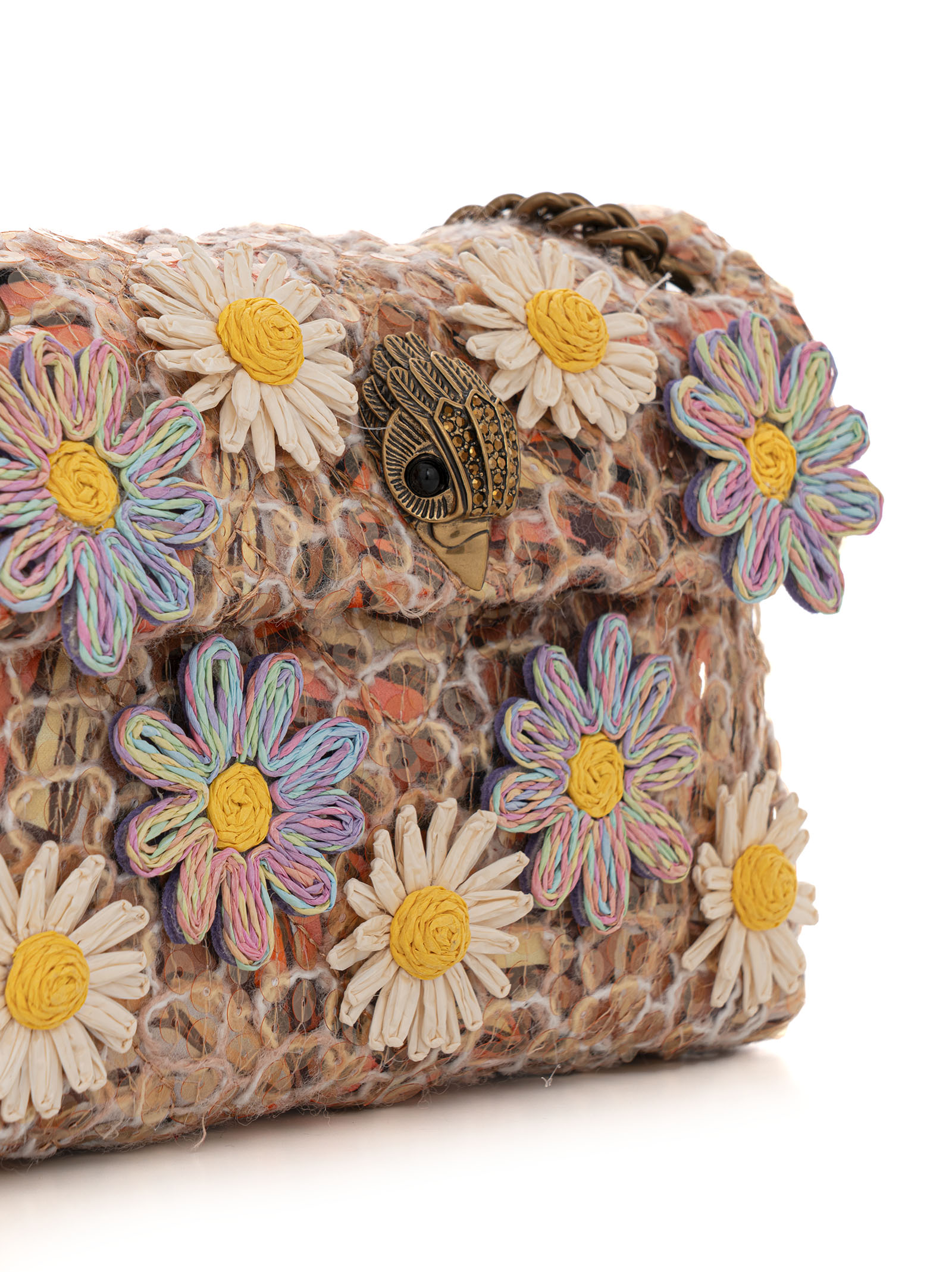  Borsa In Rafia Mini Kensington Flowers 