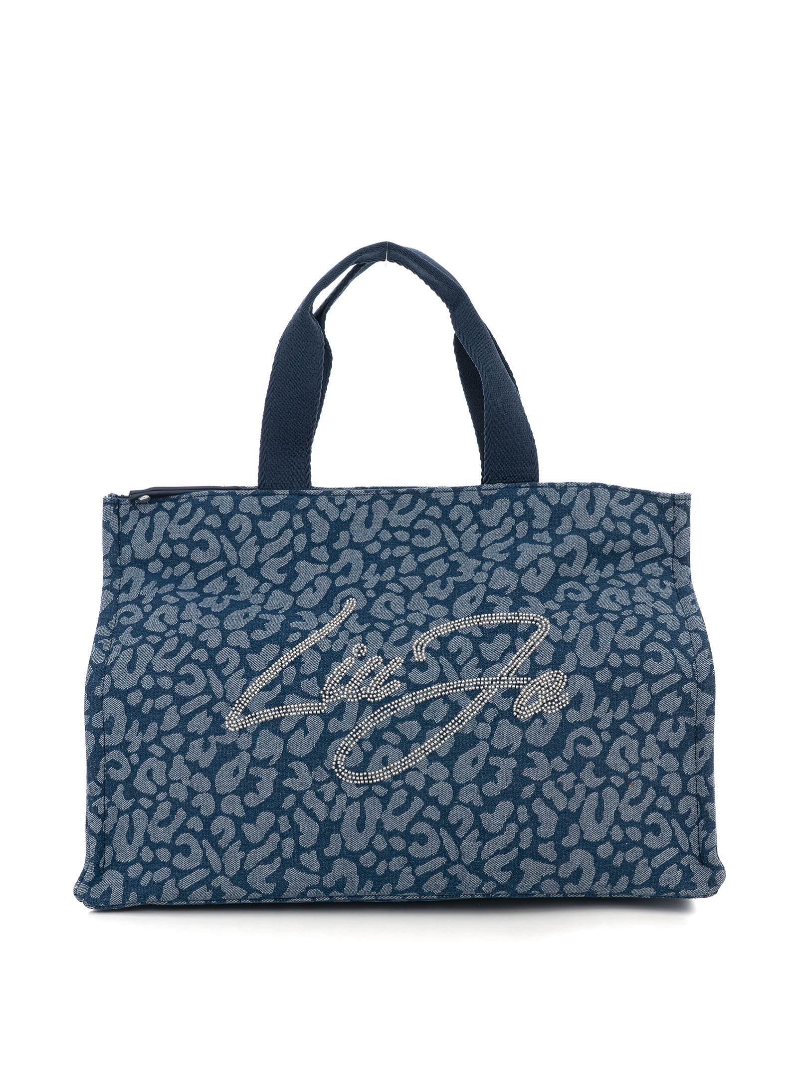 Borsa in tessuto modello shopper