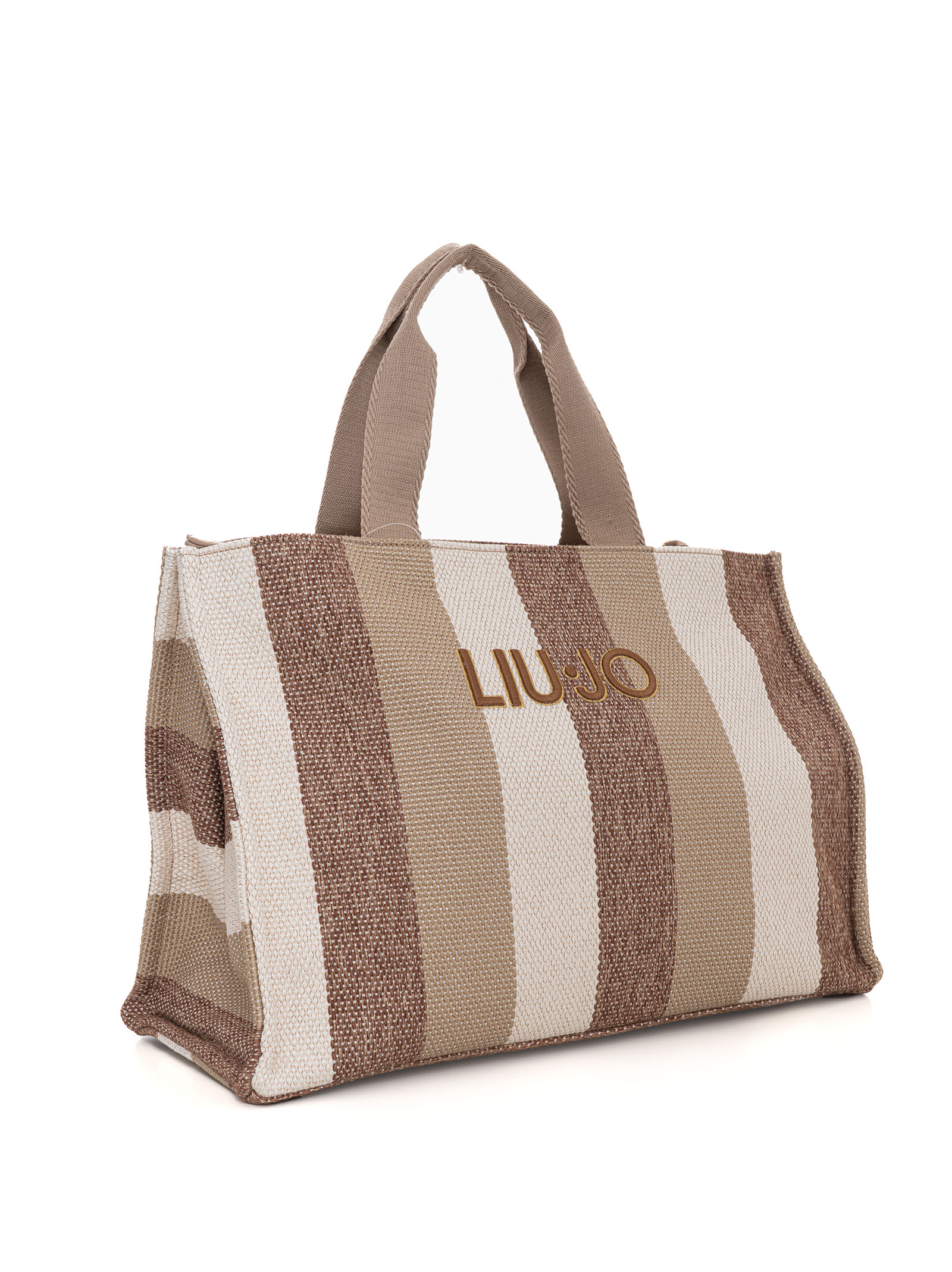  Borsa In Tessuto Modello Shopper 