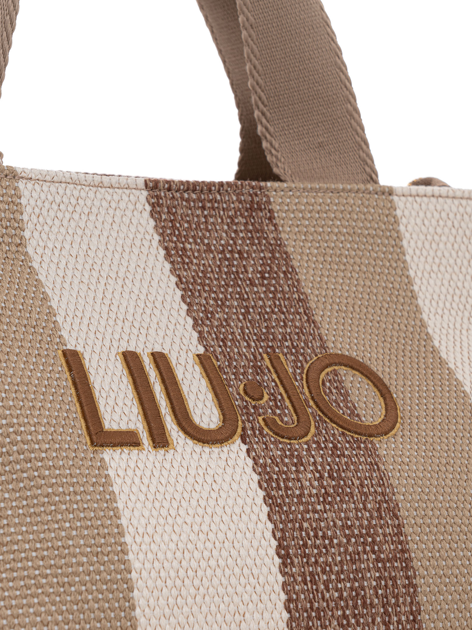  Borsa In Tessuto Modello Shopper 